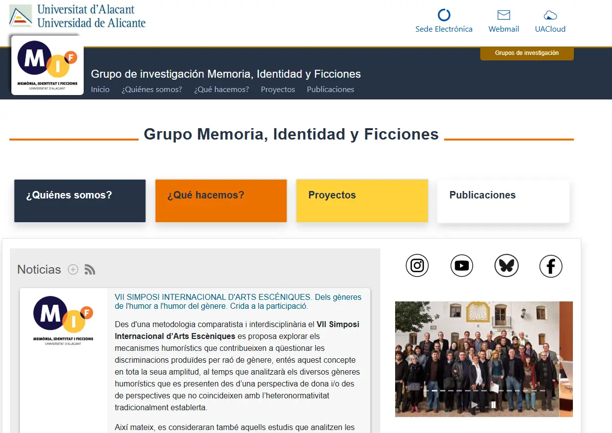 Memoria, Identidad y Ficciones preview